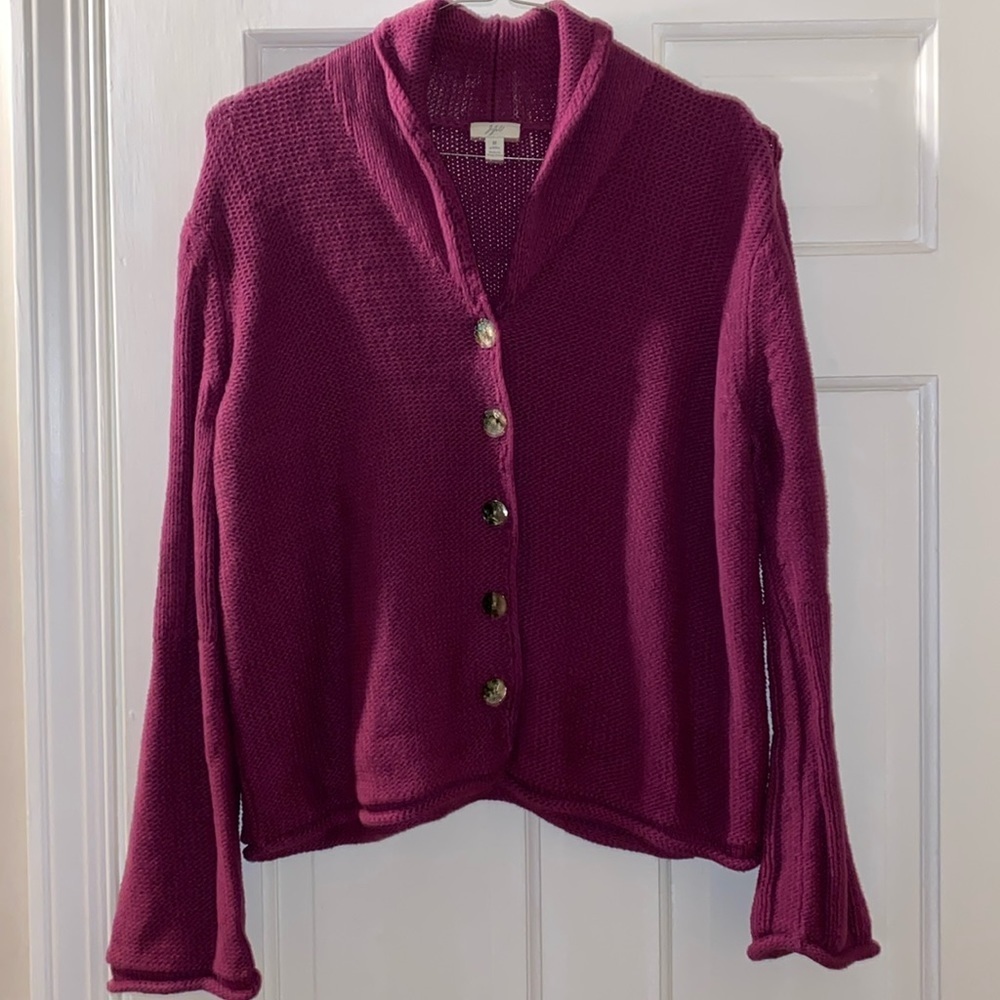 J jill size medium petite sweater